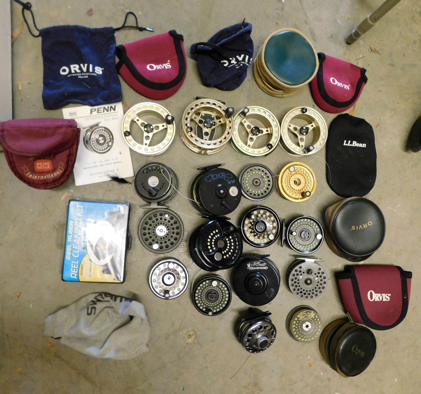 Lot Detail - Lot of Fly Reels including Browning Strata, Harris