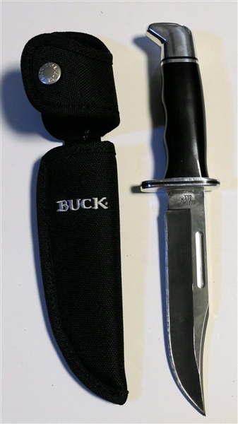 Buck Model 119 Hunting Knife in Sheath - Measures 11"