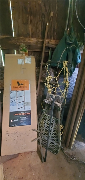 Tree Stand and Field and Stream Ladder - New in Box