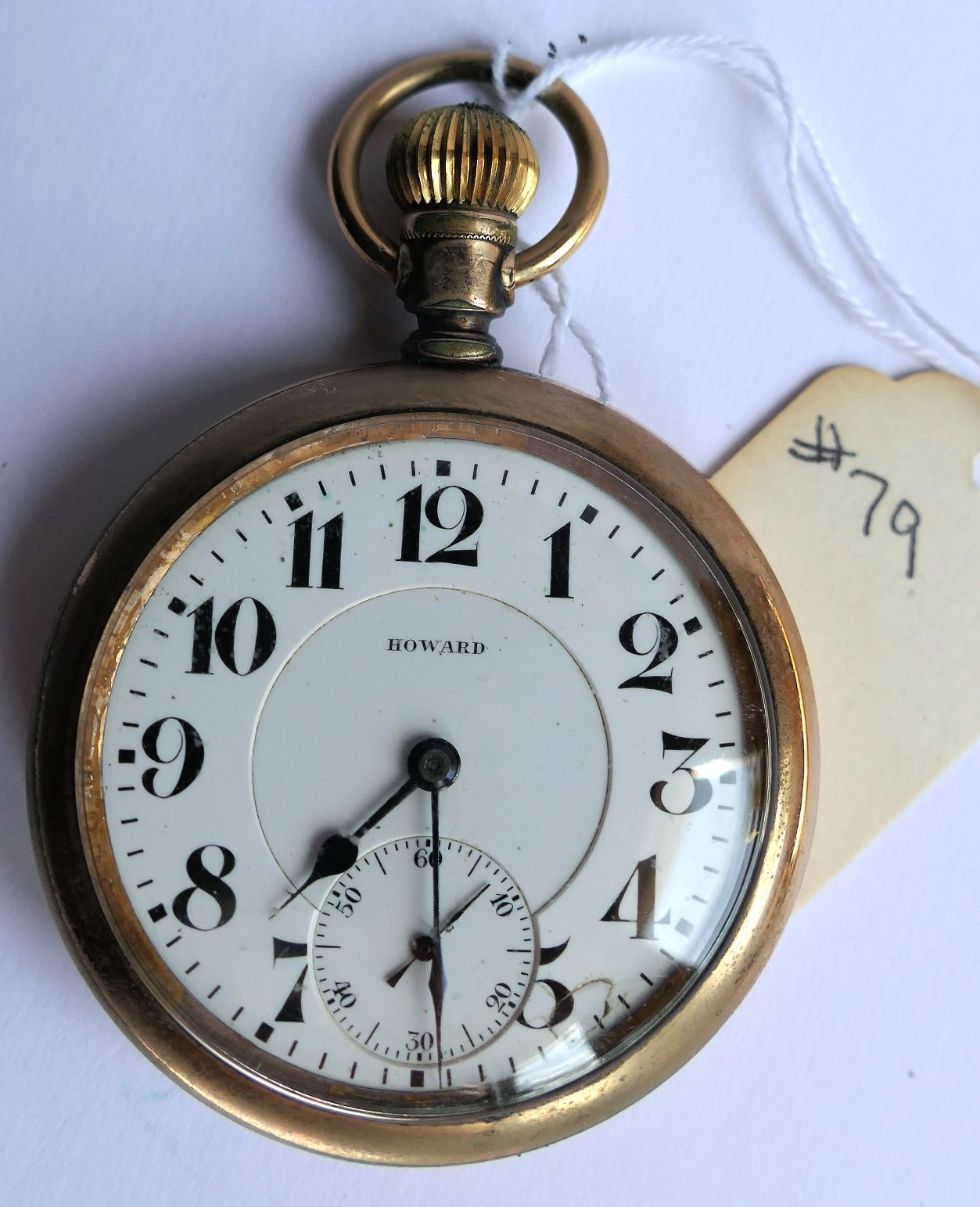 Lot Detail - Howard Watch Co. Boston USA - 23 Jewels - Series 0 