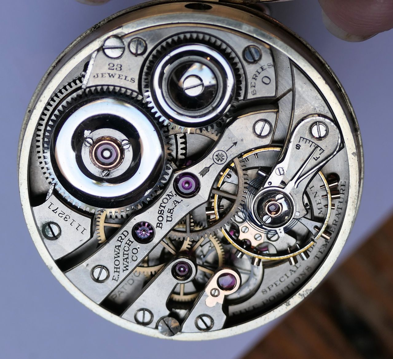 Lot Detail - Howard Watch Co. Boston USA - 23 Jewels - Series 0 