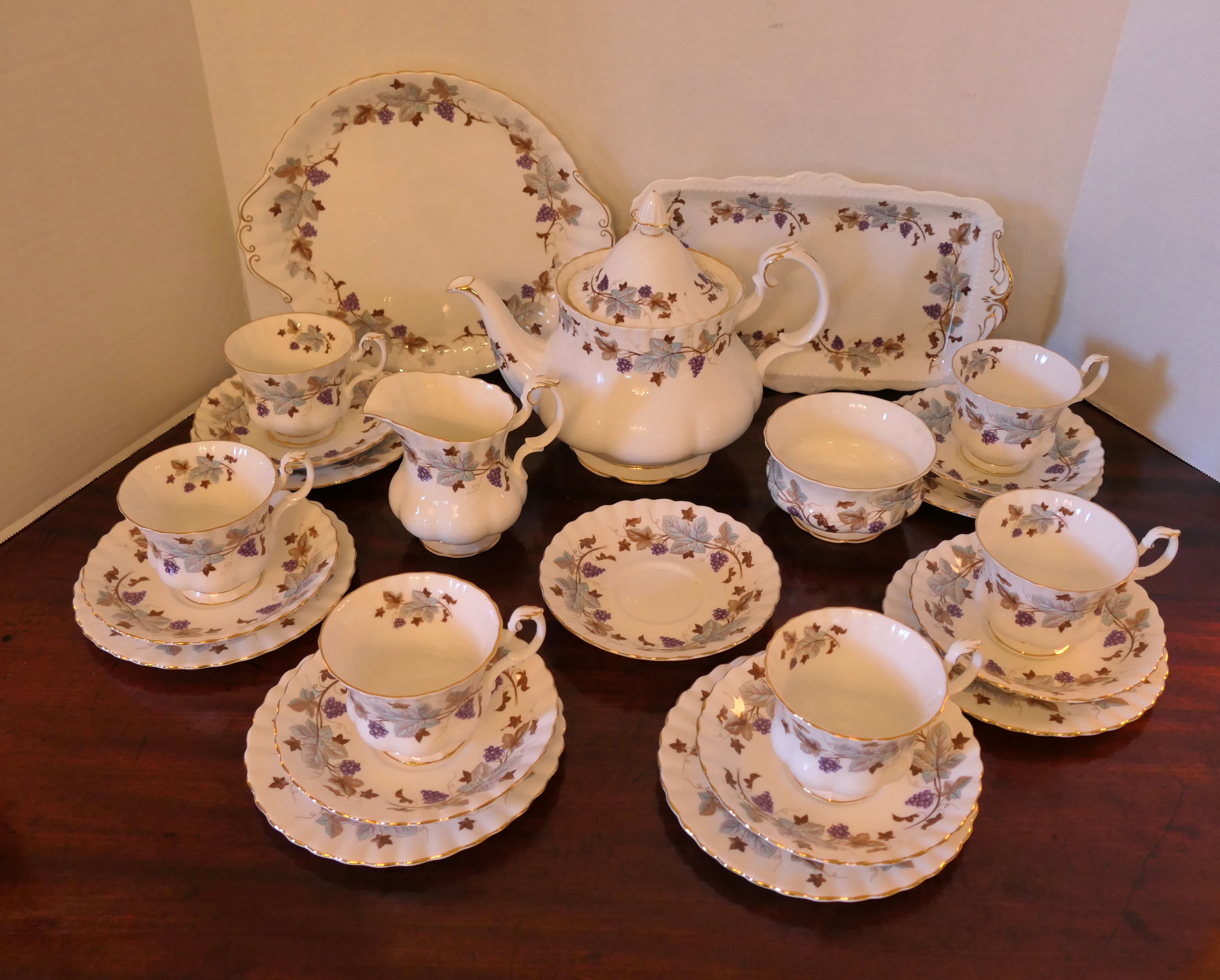 Tea Set Royal Albert Serving Dishes Royal Albert Old Country Roses 