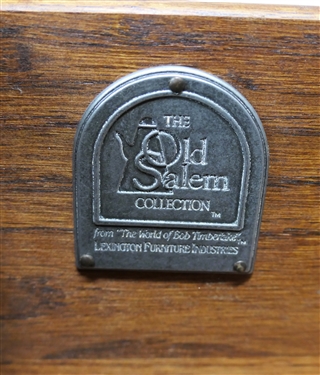 The Old Salem Collection By Bob Timberlake for Lexington Furniture - Walnut Sugar Chest - Dovetailed Case - Dovetailed Drawer - Oak Secondary Wood - String Inlay on Front, Sides, and drawer Front...