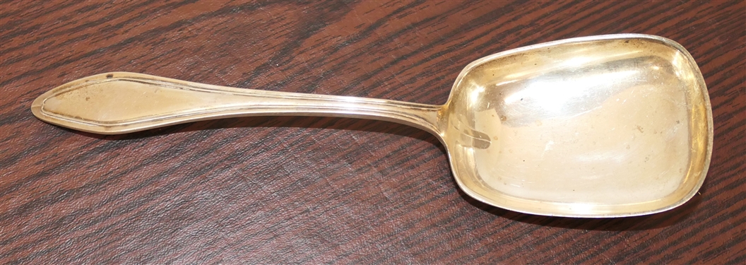 Towle Sterling Silver Mary Chilton 1912 9 Serving Spoon - Weighs 89.2 Grams