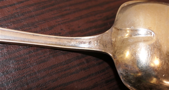 Towle Sterling Silver Mary Chilton 1912 9 Serving Spoon - Weighs 89.2 Grams