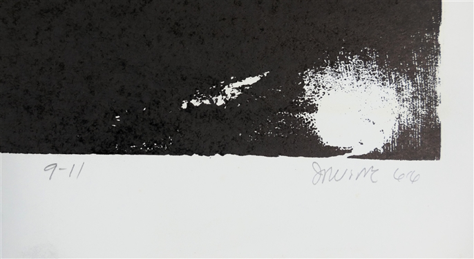 2 - 1960's Norbert Irvine Wood Block Prints - Trio Number 9 / 11 Dated 1966 and Other Unsigned Wood Block - Trio Measures 17 1/2 by 15 1/2 - Norbert Irvine (1937 - 2015)