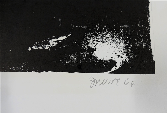 2 - 1960's Norbert Irvine Wood Block Prints - Trio Number 8 / 11 Dated 1966 and Other Unsigned Wood Block - Trio Measures 17 1/2 by 15 1/2 - Norbert Irvine (1937 - 2015)