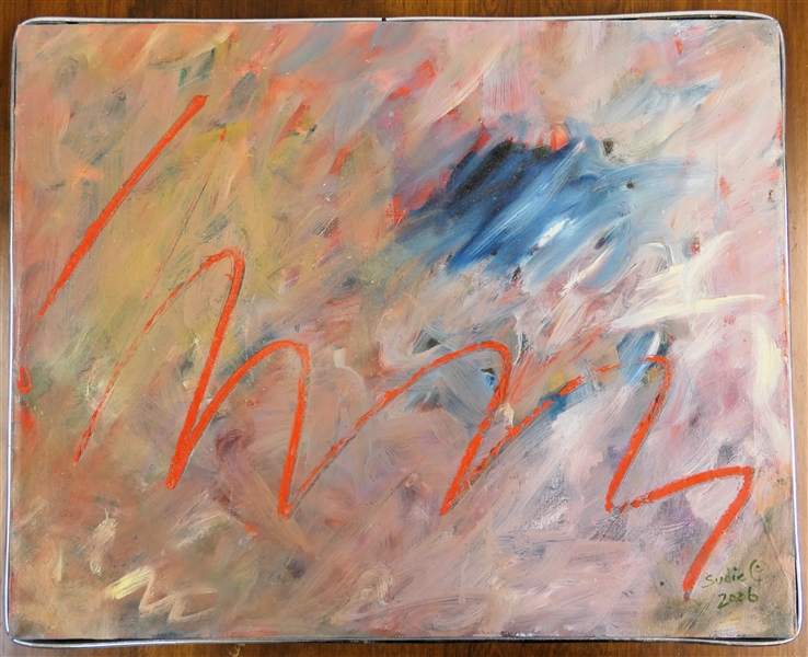 Sudi Park Original Oil on Canvas Painting - Signed by Artist and Dated 2006 in Lower Right Corner - Canvas Measures 16" by 20" 
