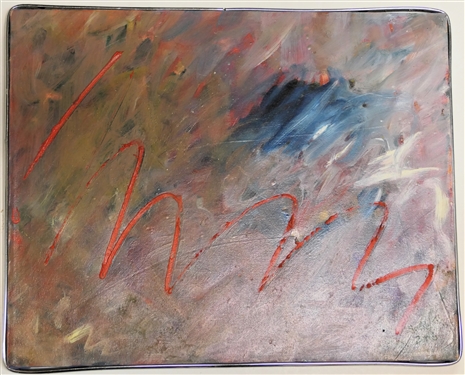 Sudi Park Original Oil on Canvas Painting - Signed by Artist and Dated 2006 in Lower Right Corner - Canvas Measures 16 by 20 