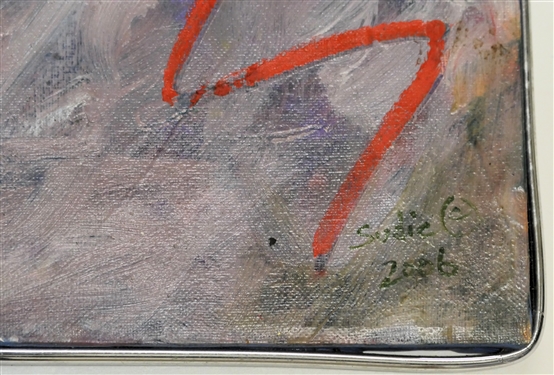 Sudi Park Original Oil on Canvas Painting - Signed by Artist and Dated 2006 in Lower Right Corner - Canvas Measures 16 by 20 