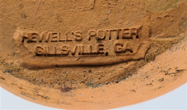 Hewells Pottery - Gillsville Georgia Pottery Bird House - Measures 9 Tall 