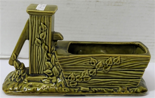 Shawnee USA Pottery Water Pump Planter - Number 716 - Measures 5 1/2 Tall 9 1/4