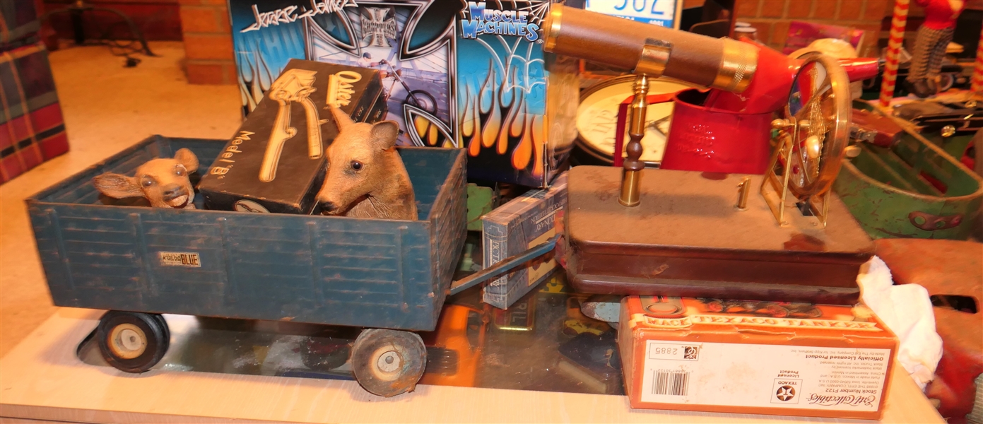 Antique and Vintage Toys -Pressed Steel Trucks