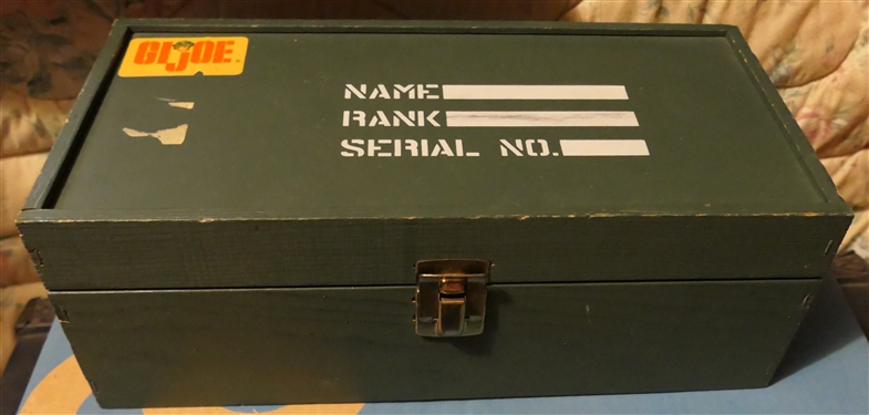Vintage GI Joe Trunk with Accessories