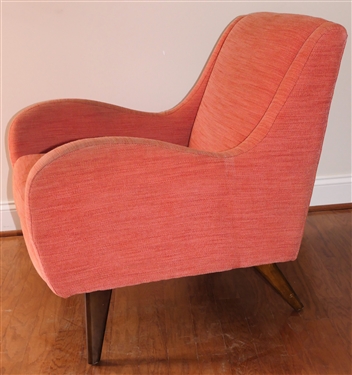 West Elm Coral Arm Chair with Wood Legs - Good Modern Lines 