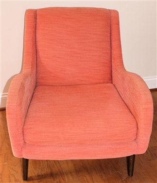 West Elm Coral Arm Chair with Wood Legs - Good Modern Lines 