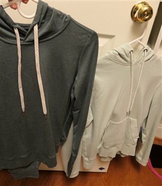 Lot of Outdoor and Athletic Apparel Kuhl Button Down, Horny Toad Fleece, Vuori Shirt, Pull Over and Joggers, and Athleta Hoodie - All Size Small 