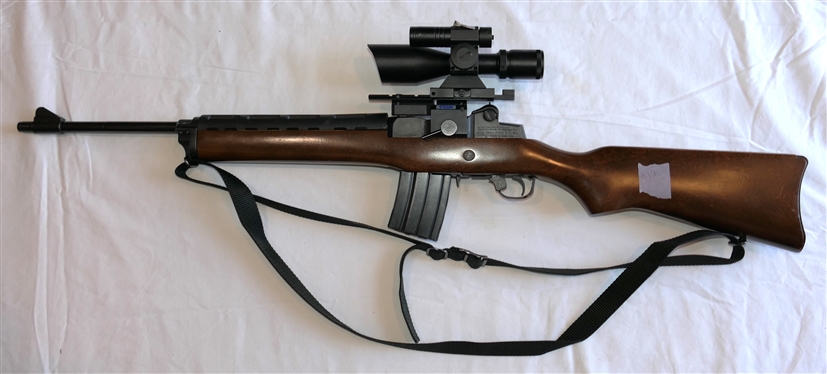 Ruger Model Mini 14 .223 Rifle w/ HQSU - Scope w/ Lazer