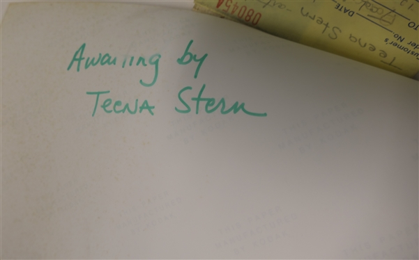 Awaiting by Teena Stern - Fine Bronze Sculpture - Teena Stern Watson - With Accompanying Photograph - Signed by Artist, Business Card, Information Card, and Original Receipt $1,200 Original...