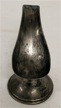Gorham Sterling Silver Pipe Holder / Stand Number 373 - Sterling Silver Weighted Base - Stand Measures  Tall 3 1/4 Long