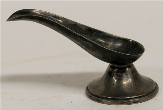 Gorham Sterling Silver Pipe Holder / Stand Number 373 - Sterling Silver Weighted Base - Stand Measures  Tall 3 1/4 Long