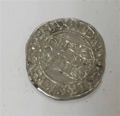 The Morgan Mint - Roman Coin - In Hard Case - 1571 Dated - Coin - Measures Approx. 1/4 Across