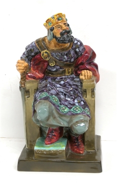 Royal Doulton The Old King Large Figure - H.N. 2134 - Name is in Script on Bottom - Figure Measures 10 1/4 Tall