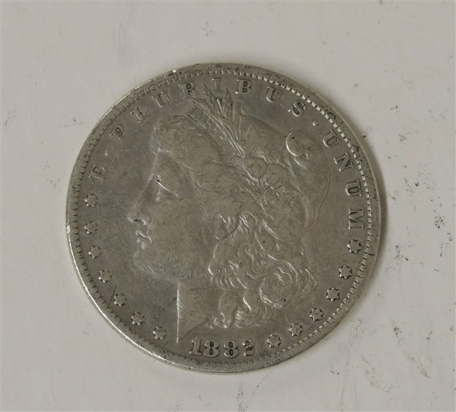 1882 Morgan Silver Dollar