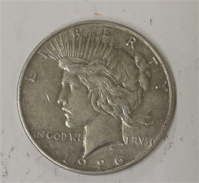 1926 Peace Silver Dollar 