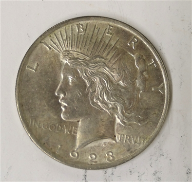 1923 Peace Silver Dollar