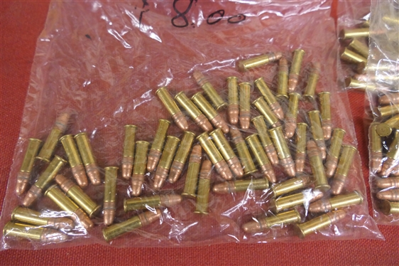 8 Bags of 50 Rounds of 22 Caliber Ammunition 