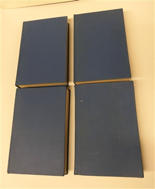 Battles and Leaders of the Civil War Volumes 1 - 4 - The Century Co. - New York - Copyright 1887 - Rebound with Blue Hardcovers 