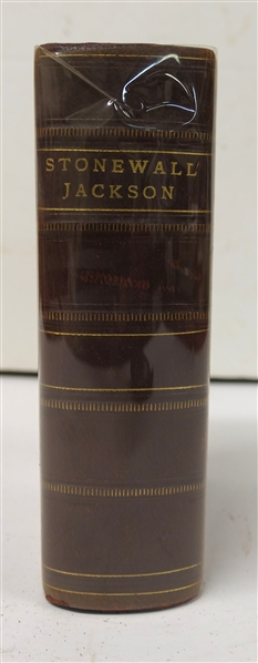 "Memoirs of Stonewall Jackson" By His Widow Mary Anna Jackson - Illustrated - Copyright 1895 by Courier - Journal Job Printing Co. - The Prentice Press - Louisville, KY -Red  Leather Bound...
