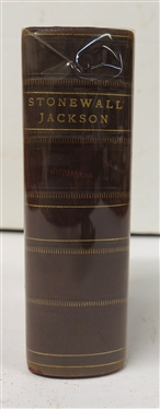 "Memoirs of Stonewall Jackson" By His Widow Mary Anna Jackson - Illustrated - Copyright 1895 by Courier - Journal Job Printing Co. - The Prentice Press - Louisville, KY -Red  Leather Bound...