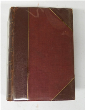 Memoirs of Stonewall Jackson By His Widow Mary Anna Jackson - Illustrated - Copyright 1895 by Courier - Journal Job Printing Co. - The Prentice Press - Louisville, KY -Red  Leather Bound...