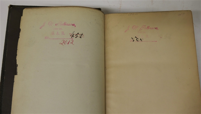 Memoirs of Service Afloat During The War Between The States by Admiral Raphael Semmes of the Late Confederate States Navy - Hardcover Book Published 1869 - Book  No. 2012 of Col. J.W. Patterson...