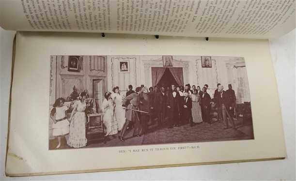 The Clansman by Thomas Dixon Jr. -The Play that is Stirring the Nation by New York The American News Company Publisher''s Agents - Paper Cover - String Bound - Price .50 Cents - Illustrated 