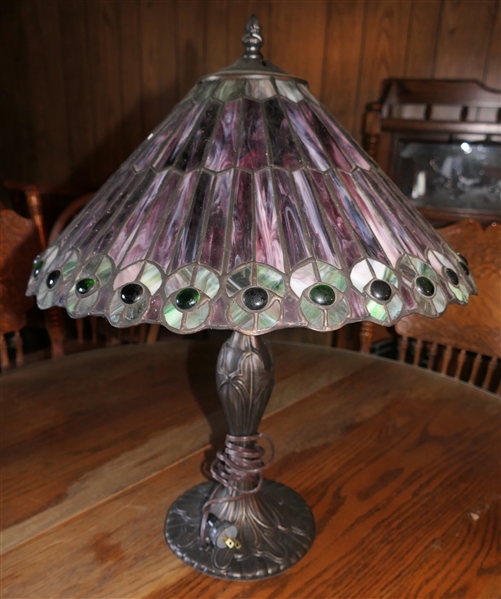 Leaded Glass Lamp 