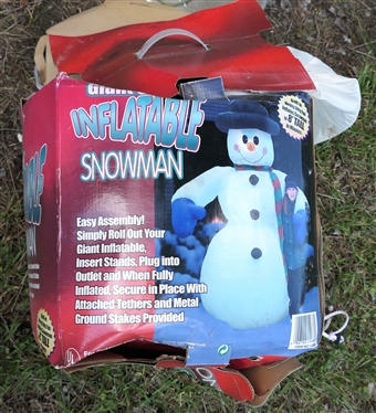 Inflatable Snowman Christmas Décor
