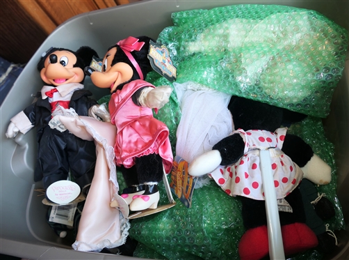 Lots of Vintage Toys - Barbies - Disney - Porcelain Dolls 