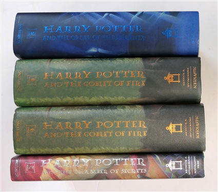 4 Harry Potter - First American Edition - Hardcover Books 