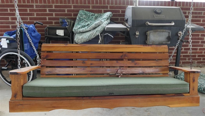 Cedar Porch Swing