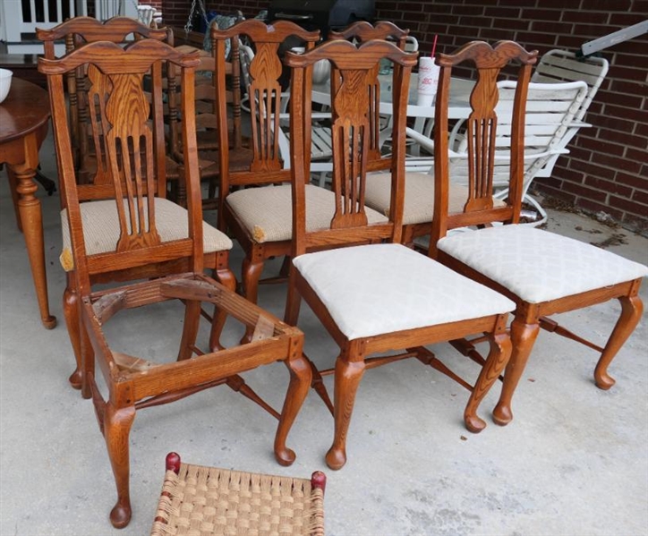 Set of Oak Chairs