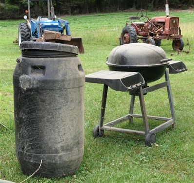 Grills, Rain Barrel