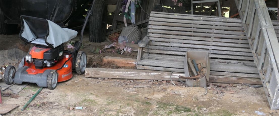 Husqvarna Push Mower / Porch Swing