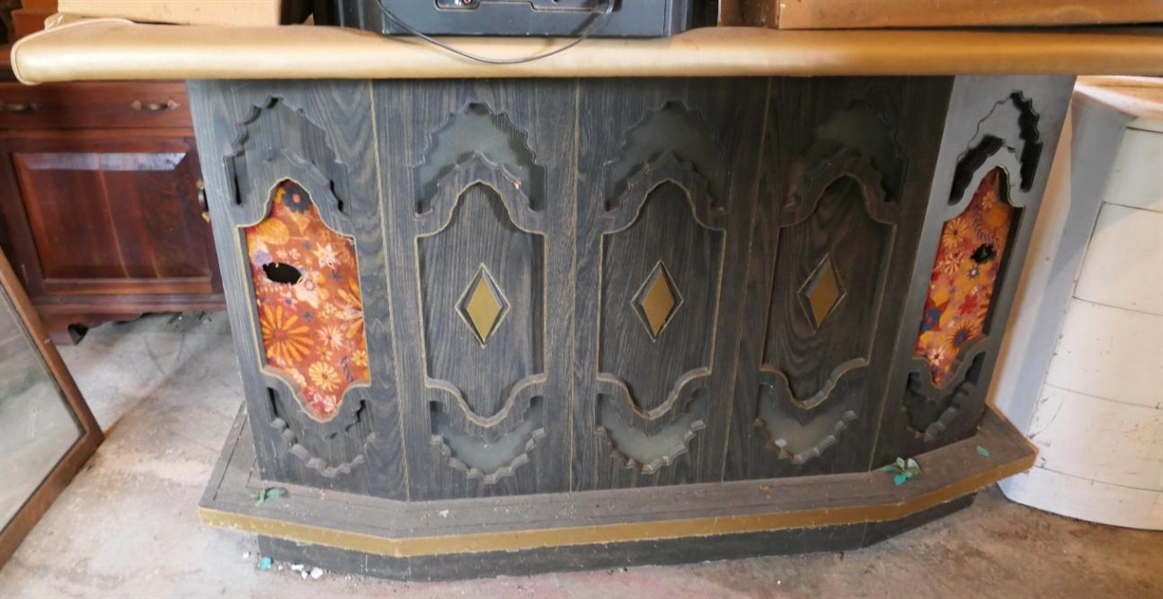 Vintage Stereo Bar - Built in Turn Table and Speakers 