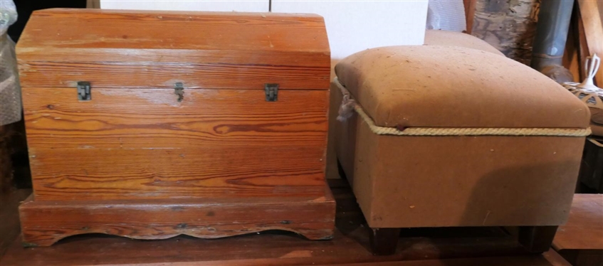 Cedar Trunk / Foot Stool