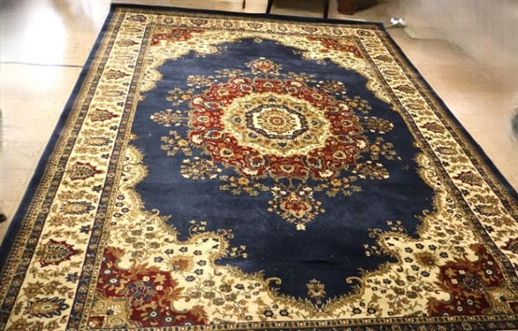 Sensation Navy Rug - 8'9 By 12' 3 