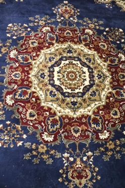 Sensation Navy Rug - 8'9 By 12' 3 