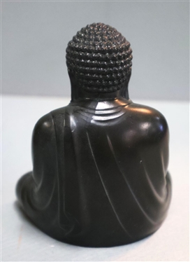 Japanese Signed Kamakura Buddha Statue - Signed on Bottom - 4 1/2 Tall 
